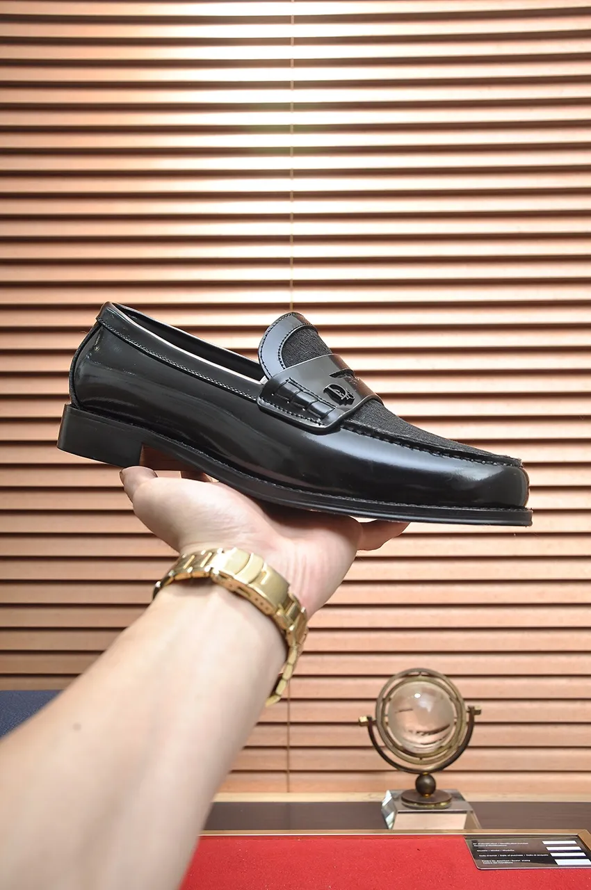 Men's shoes 💰560💶[Dior] (water-dyed cowhide lining) Dior original 1:1 high-quality factory, imported original materials, imported raw cowhide, water-dyed cowhide lining, original TPU outsole, code number: 38-44